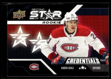 2023-24 Upper Deck Second Star Of The Night Rookie Kaiden Guhle Montreal