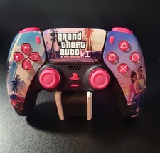 Custom GTA 6 Sony DualSense PS5 Controller Wi...