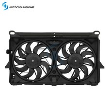 Electric Radiator Condenser Cooling Fan For 2005-2007 Chevrolet Silverado 1500