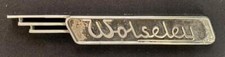 WOLSELEY 4/44 DRIVERS FRONT WING BADGE MOTOR CAR EMBLEM INSIGNIA