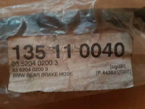 Fits BMW E21 & E30 1.8i 2.0i Rear Brake Hose ATE - Picture 3 of 9