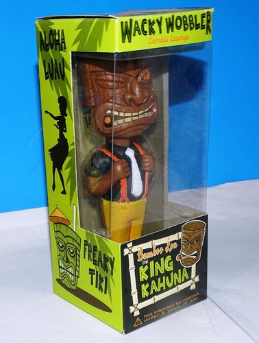 Funko Wacky Wobbler 2007 ZOMBIE LOUNGE BAMBÚ LOU KING KAHUNA - Imagen 1 de 5