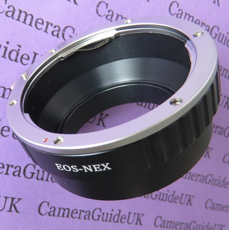 MPIXO Objektiv Adapter Ring für Canon EF Objektiv auf Sony FX30 a7C a7R a7S a7R V a7S II a6700