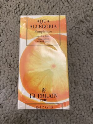 Guerlain Aqua Allegoria Pamplelune 4.2oz Eau de Toilette ORIGINAL Version SEALED