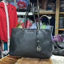 Michael Kors black satchel large bag