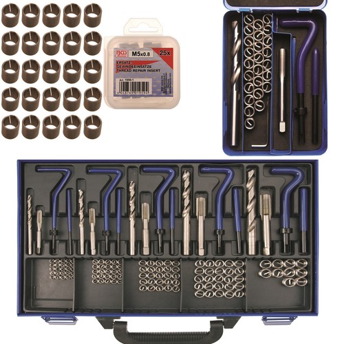 Ausla M14x1,5 Gewindeeinsatz-Set 15-teilig - Edelstahl Reparaturset Für Auto & Industrie