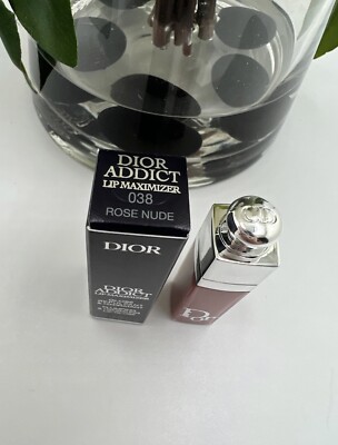 Dior Addict Lip Maximizer Plumping LIp Gloss 038 Rose Nude 2ml