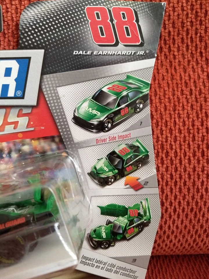 Nascar Bashers Spin Master Dale Earnhardt Jr 88 2012 National Guard V8 USA Trump - Image 3 of 4
