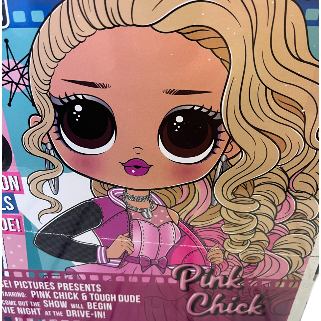 LOL Surprise! Tough Dude & Pink Chick OMG Fashion Dolls Movie Magic Series 2...