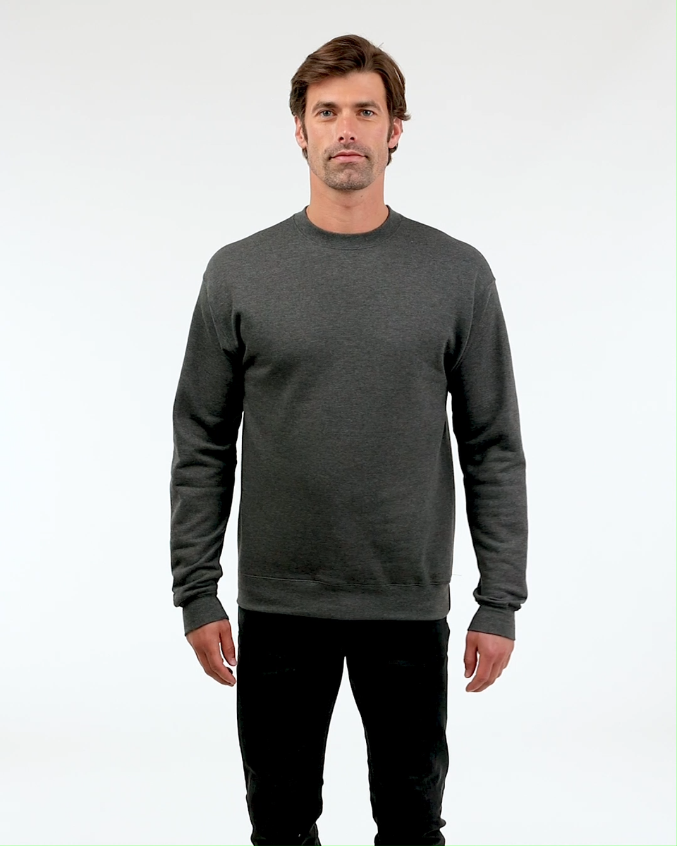 🔥 Hanes Unisex Perfect Sweats Crewneck Blend Sweatshirt Up To 5XL