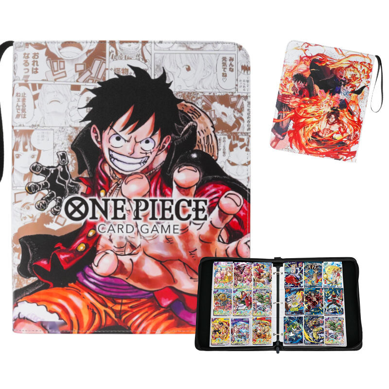 One Piece 400/900 Trading TCG Card Case Book Holder Binder Album