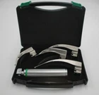 NEW ORIGINAL FIBER OPTIC Laryngoscope Mac Set of BLADE & HANDLES EMT Anesthesia