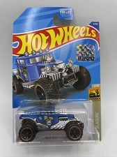 Factory Sealed HOT WHEELS 2022 BAJA BLAZERS 2/10 - BAJA BONE SHAKER SATIN BLUE