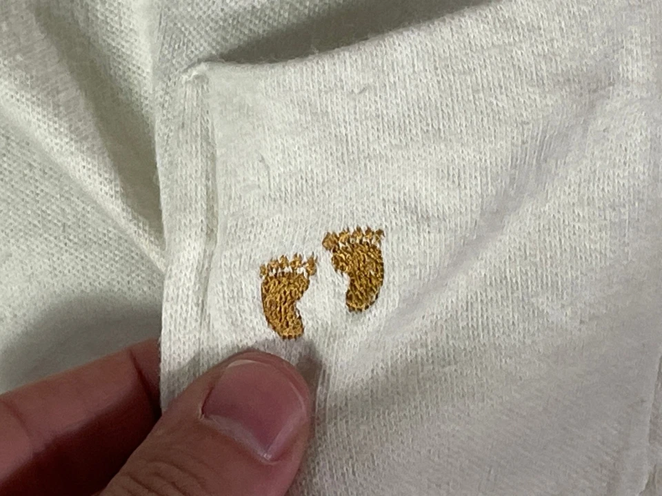 Camiseta de bolsillo Hang Ten Ringer vintage años 70 80 - talla M/S - emo indie grunge op surf s Foto 2 de 4