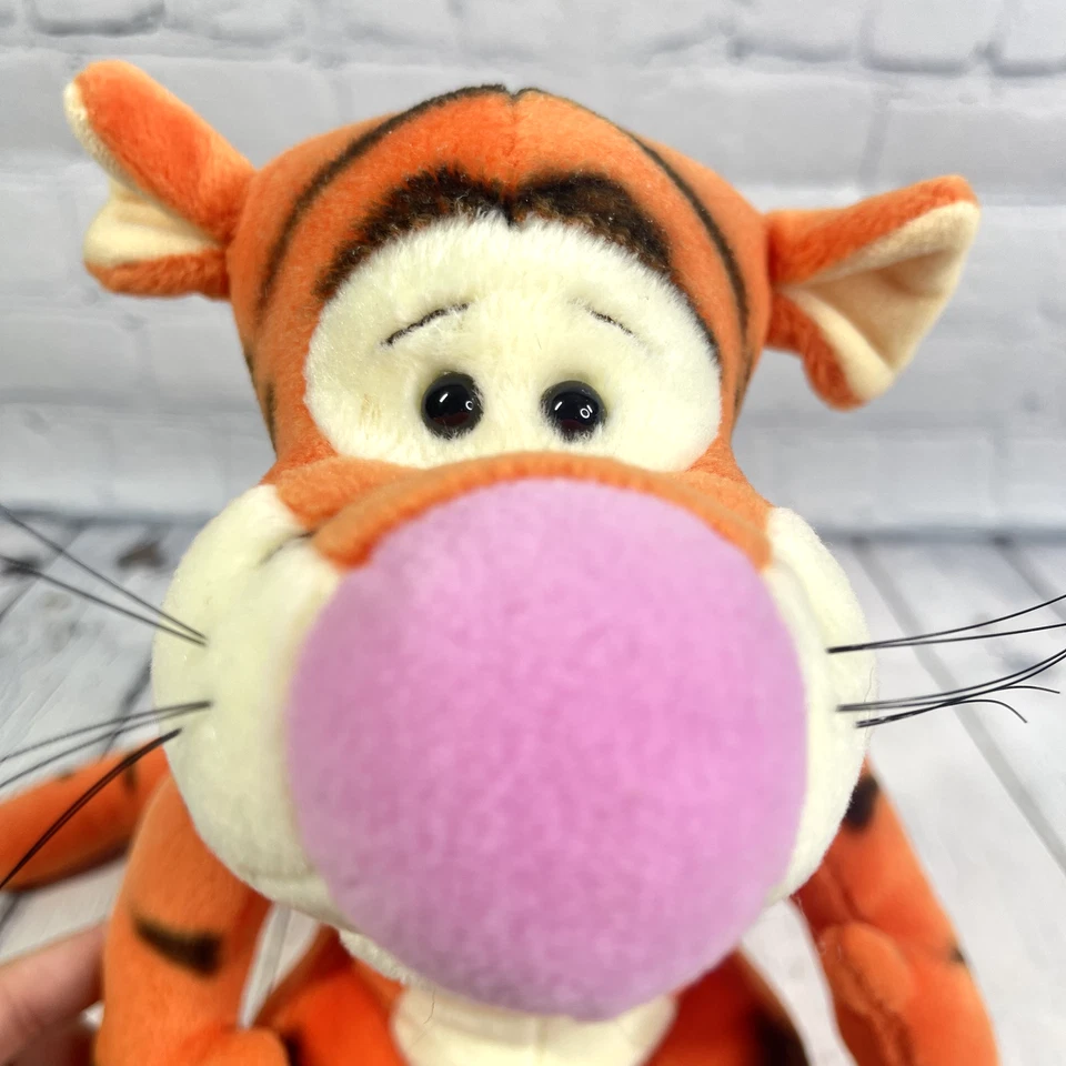 Плюшевый винтажный прыгающий тигр Винни-Пух Disney 12 дюймов - Изображение 4 из 4