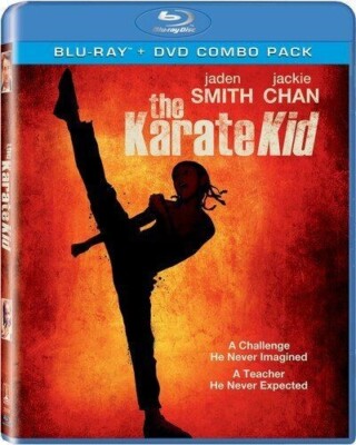 The Karate Kid (Blu-ray/DVD, 2010, 2-Discs) Jaden Smith, Jackie Chan, New