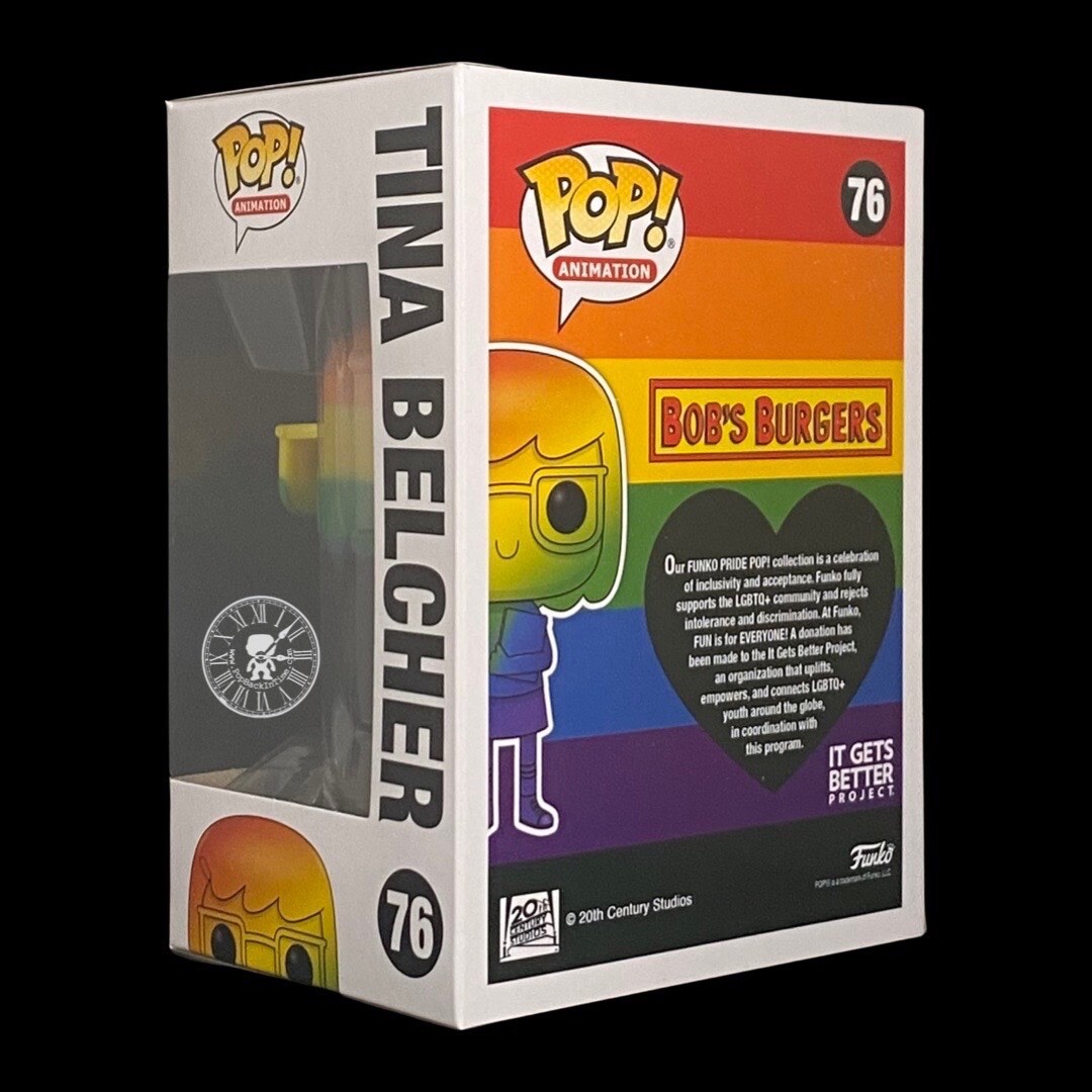 Funko Pop! Tina Belcher (Bob's Burgers) - Édition Pride 76 - Neuf Avec Protecteur