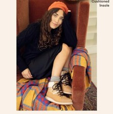 Image of TOMS WOMEN'S MESA WATERPROOF LACE-UP ANKLE BOOTS  Size 5 RRP £124