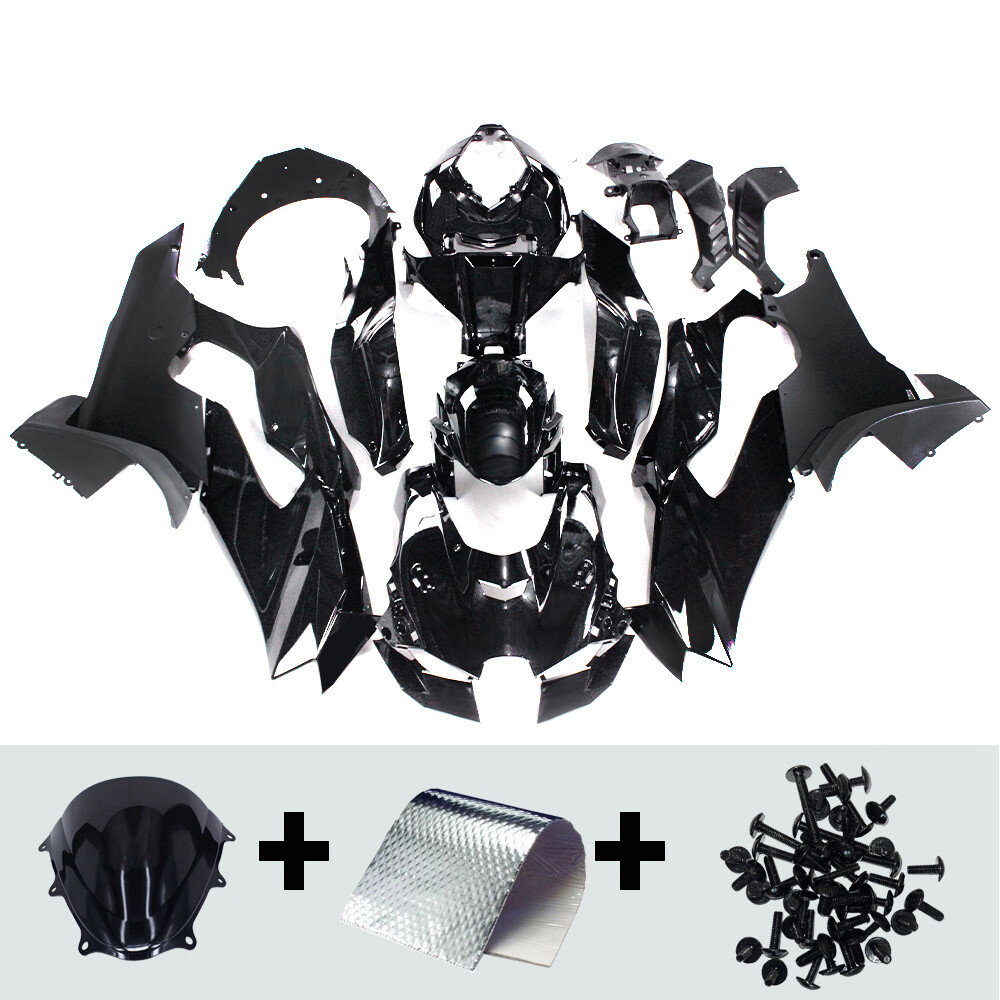 Black Fairing Kit For Kawasaki Ninja ZX10R 2021 2022 ZX-10R