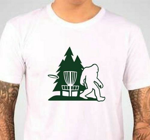 Sasquatch Bigfoot Disc Golf T-shirt 
