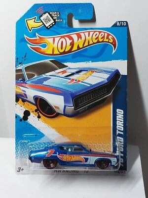 Hot Wheels 1/64 🇨🇵 HW RACING - 1970 Ford Torino #8/10 - Photo 1/4