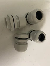 (4) GRAY NYLON CORD GRIP GROMMET FOR SOOW 8/4 PORTABLE CABLE WIRE .512-767