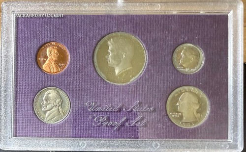 1980-1989 Lot of 10 US Mint Proof Sets 52 Coins OGP Ten Complete Sets - Picture 9 of 13