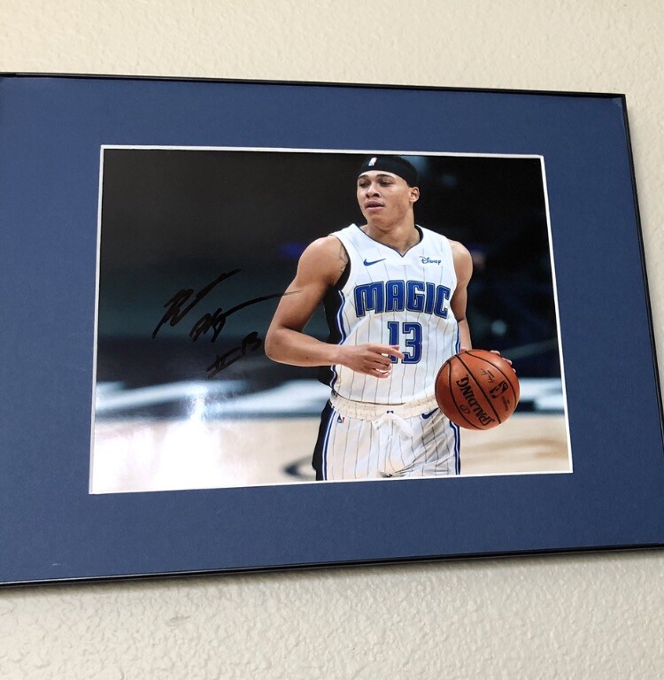 Roderick RJ Hampton Jr Signed Orlando Magic 8x10 NBA Photo Denver ...
