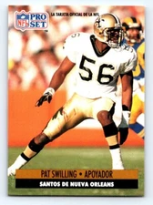 1991 Pro Set Spanish FRESH PULL #241 Pat Swilling