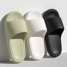 2025 Soft Sole Eva Slippers Lightweight Non Slip Slippers Thick Beach Flip Flops