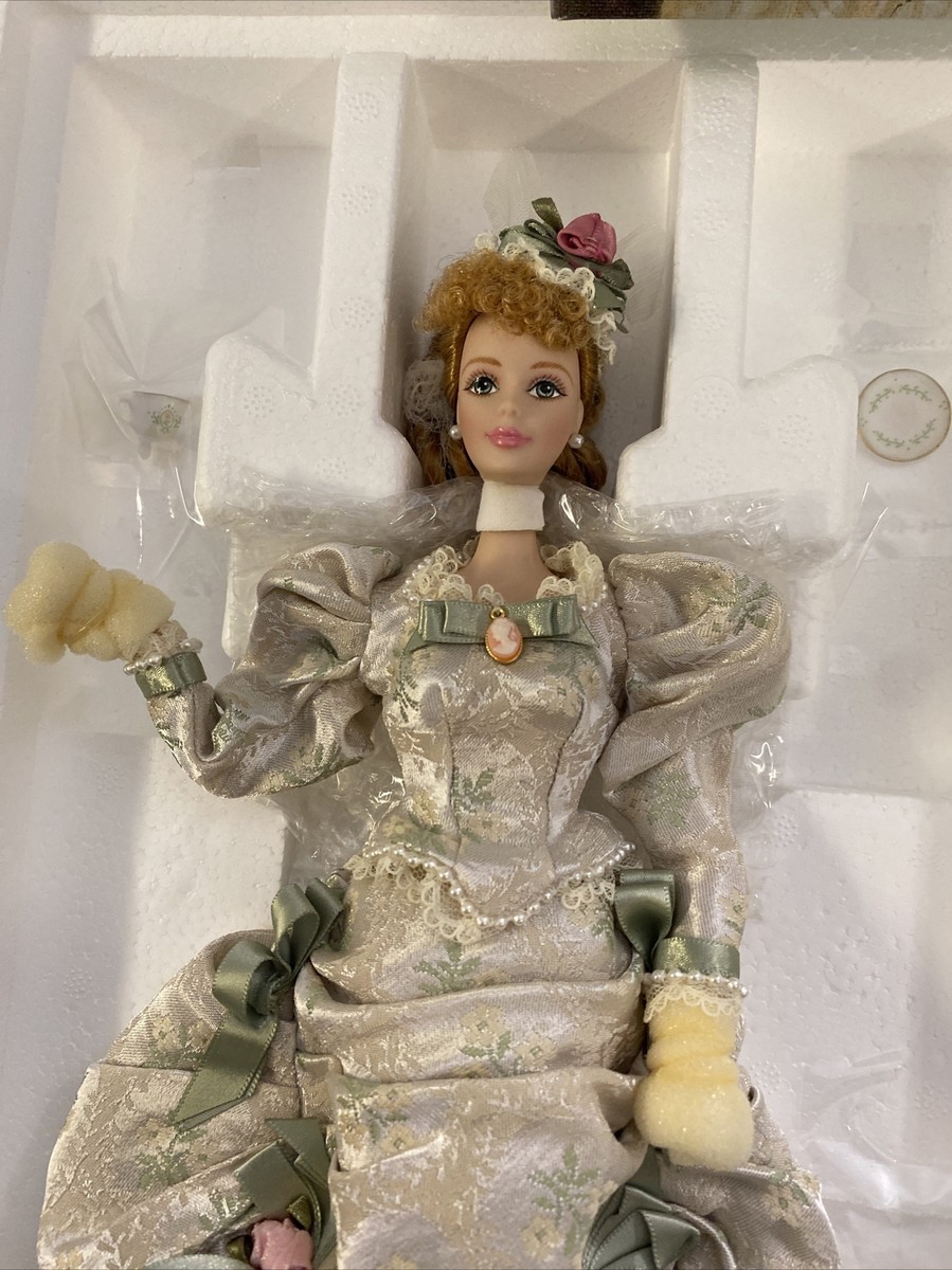 Mint Memories Victorian Tea Porcelain Collector Barbie Doll 1998