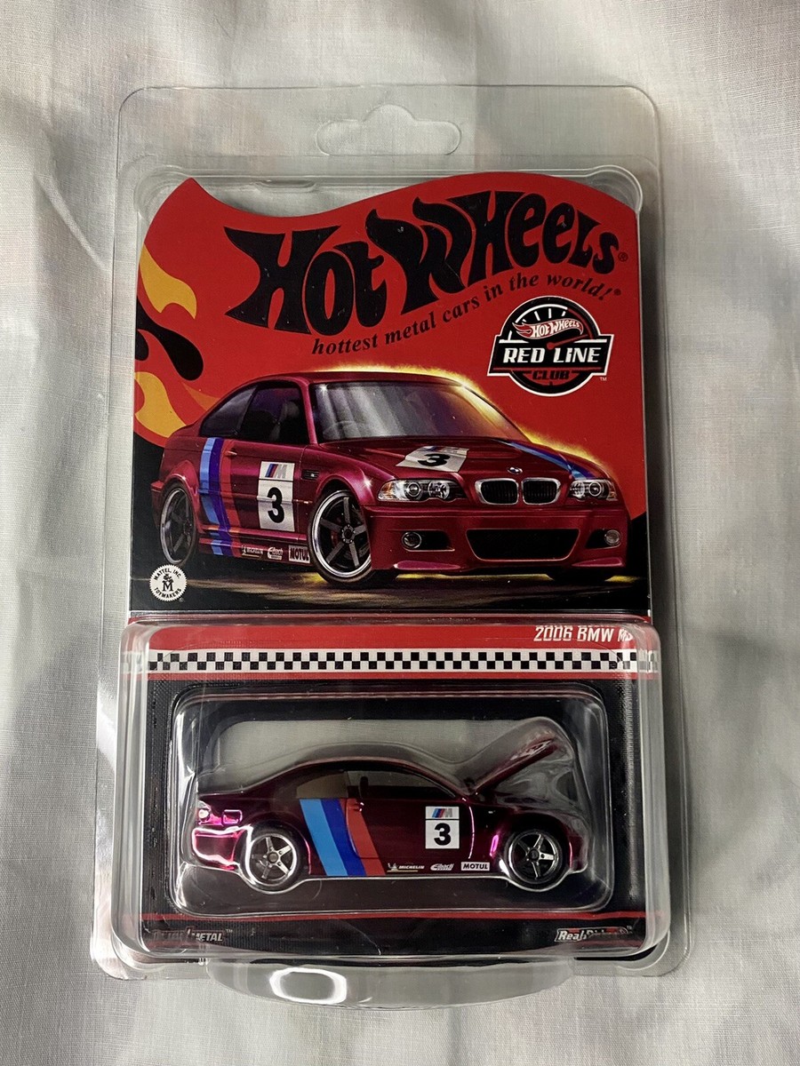 ホットウィール レッドラインクラブ・エクスクルーシブ - 2006  M3 2025 Hot Wheels RLC Redline Club Exclusive 2006 BMW M3 in red | eBay