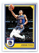 2022-23 Panini NBA Hoops Basketball Card #226 Jordan Poole Golden State Warriors