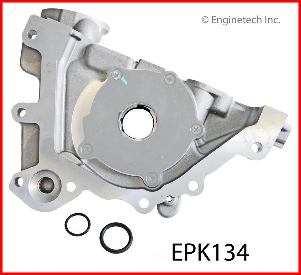 Bomba de aceite del motor-VIN: B, GAS, DOHC, FI, SFI, Natural, Chrysler, 16 válvulas EPK134 Foto 2 de 2