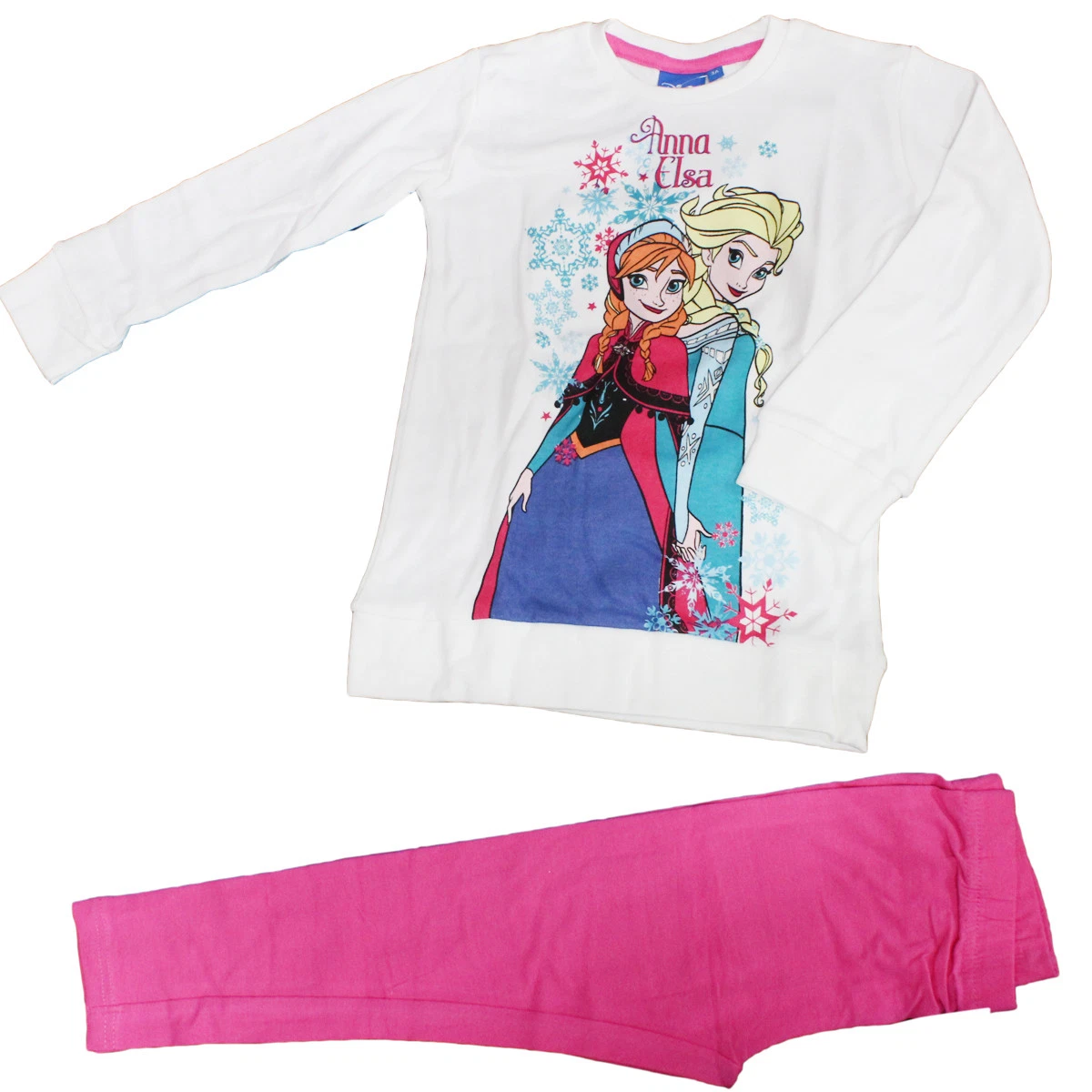 Pigiama Bimba Tuta Bambina DISNEY FROZEN Varie MIsure Cotone 100