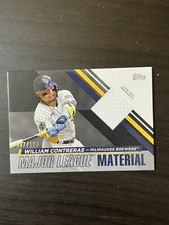 William Contreras 2024 Series 2 Major League Material Relic Black /199 #MLM2-WC