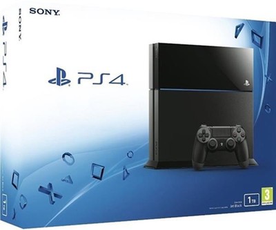 Sony PlayStation 4 PS4 1TB Videospielkonsole Jet Black OVP + Spiele BUNDLE