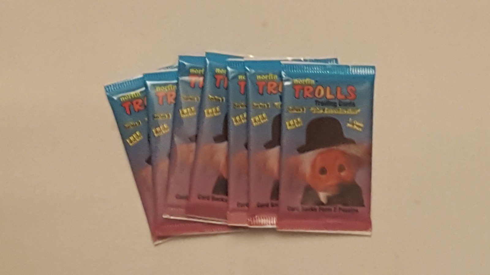 Norfin Trolls Trading Cards Series 1 "The Introduction" * 7 Sealed