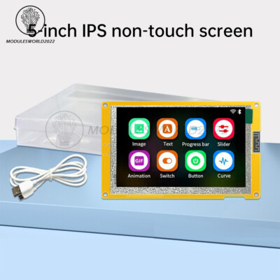 Type-C ESP32-S3 WIFI Bluetooth Development Board 800*480 IPS Touch Screen Module