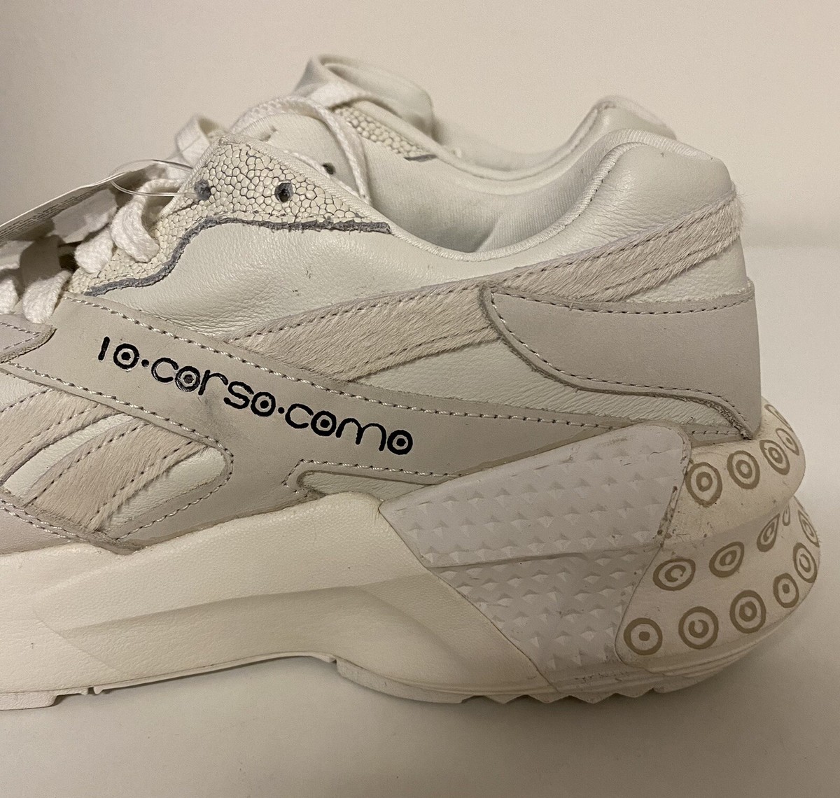 Reebok x 10 Corso Como Aztrek Double 93 Chalk White Mens Sz