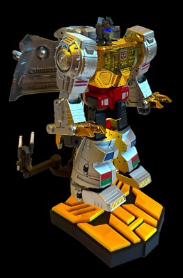 Display and programming stand for Robosen Grimlock