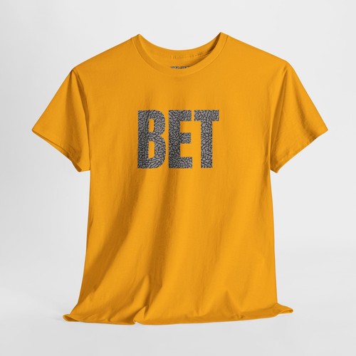 BET - SNEAKER TEE to match AIR Jordan Retro 3 WHITE CEMENT, BLACK CEMENT - Picture 34 of 73