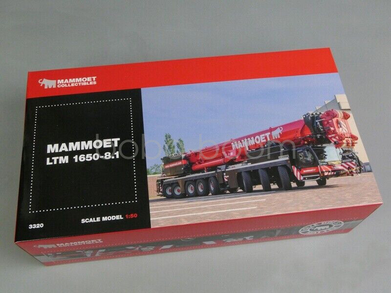 Mammoet For 1:50 Scale LIEBHERR LTM1650-8.1 Crane