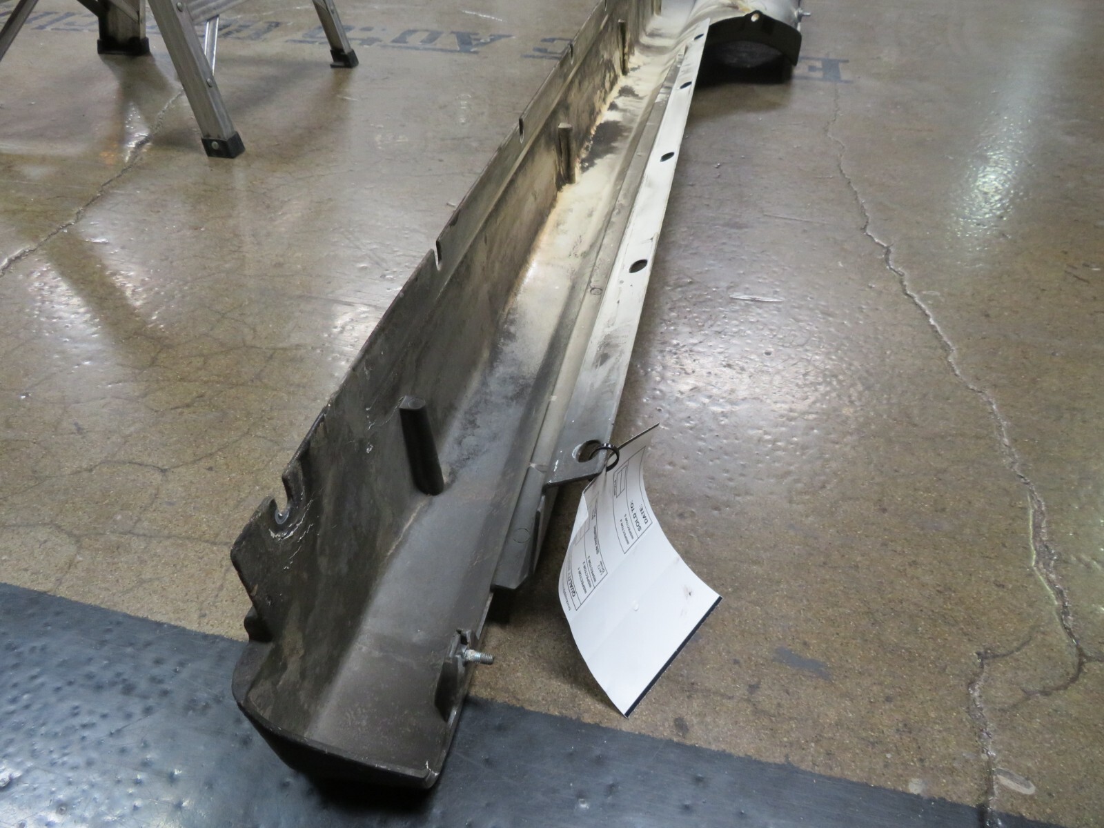 Ferrari F430, LH, Left, Rocker Panel Moulding, Grey, Dmg, Used, P/N 69832010