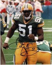 Brian Williams Green Bay Packers Autographed Signed 8x10 Photo AMCo COA 17252