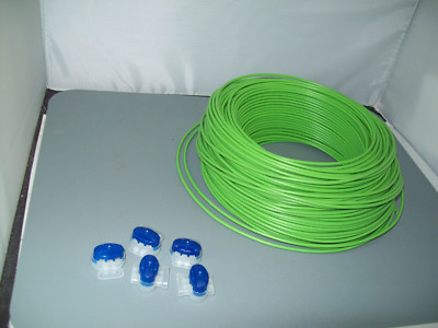 100m Kabel Begrenzungsdraht + 5 Kabel Verbinder für Yardforce SC 600 Eco SA 900