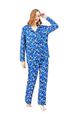 Super Sonic Unisex Pajama Sets Long Sleeve Full-Length Bottom Size Large