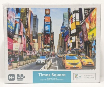 Times Square New York City 1000 Piece Jigsaw Puzzle Factory Sealed ...