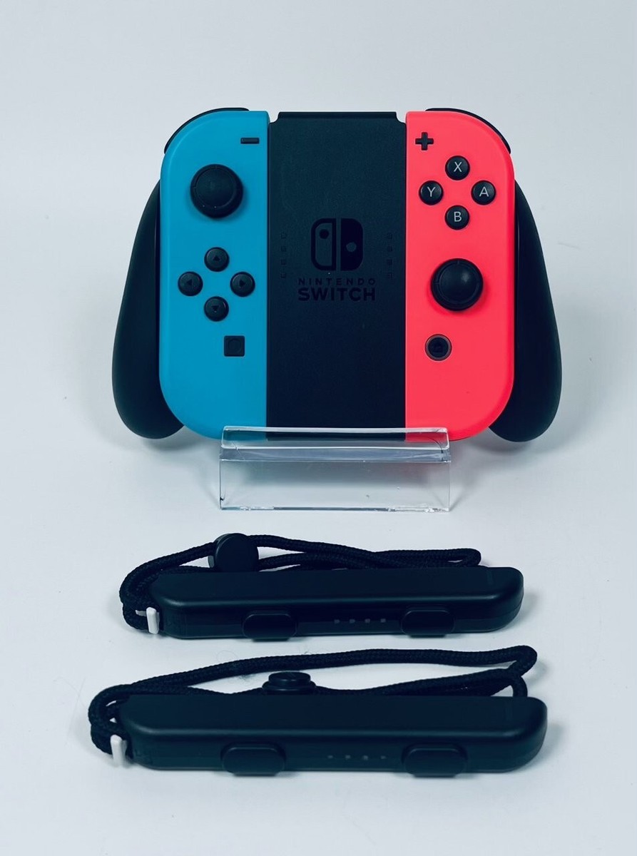 Nintendo Switch Console Neon Blue/Red Joy-Con Set Boxed Excellent
