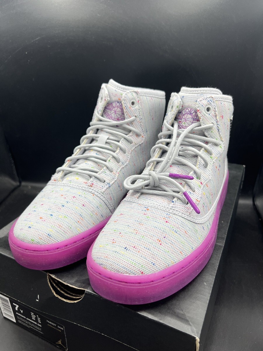 M.S ジャスミン Air Jordan Jasmine GG Wolf Grey GS Size 7Y / Women's 8.5 (768927